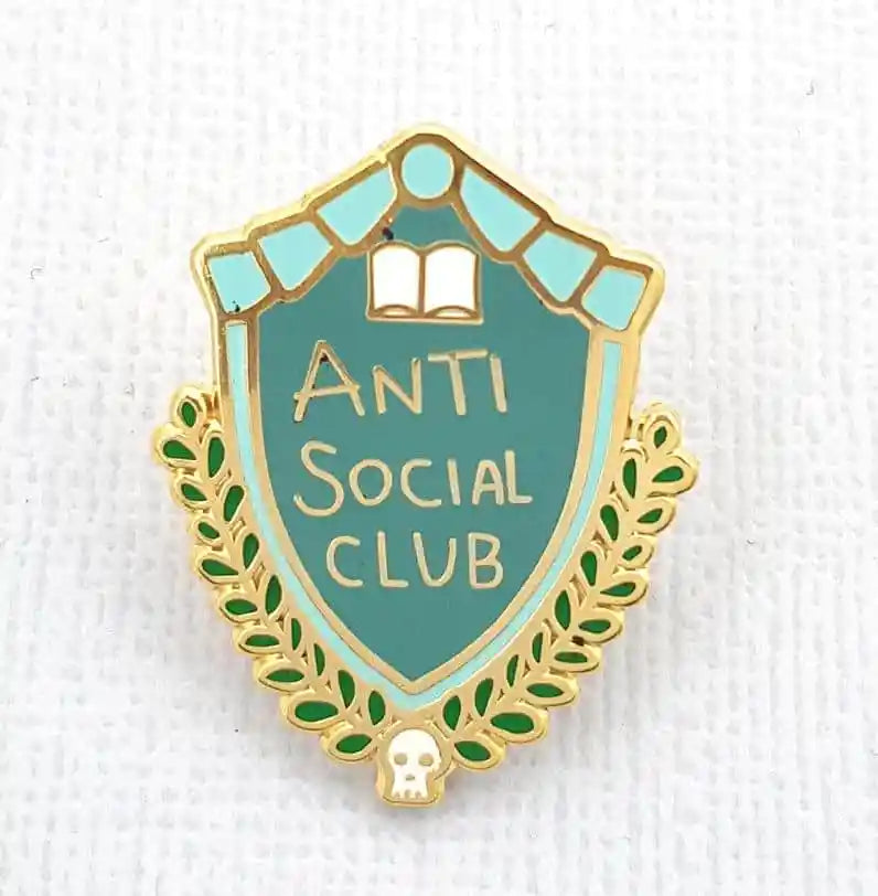 Jubly-Umph Anti Social Club Lapel Pin