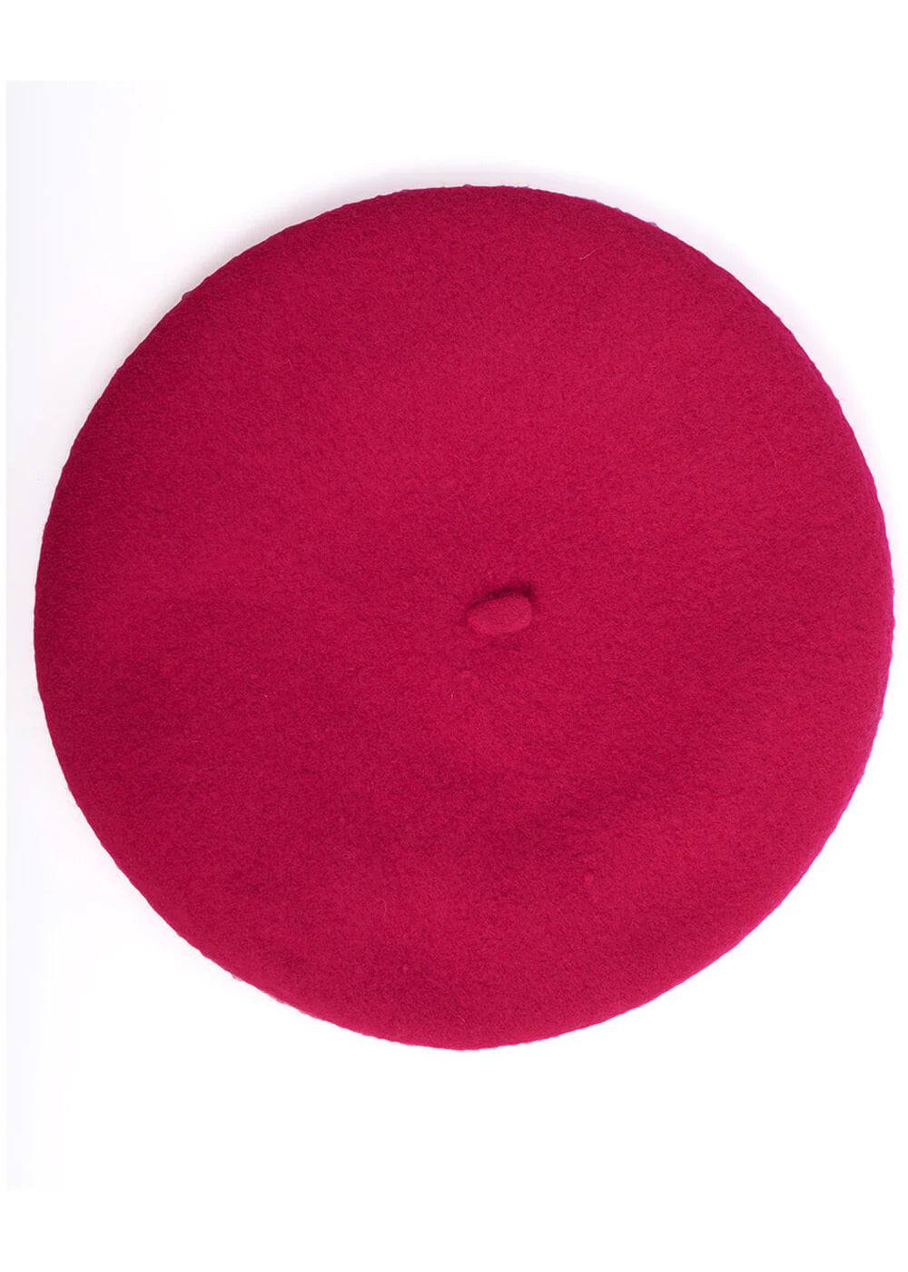 Banned Retro Clare 50s Beret in Hot Pink