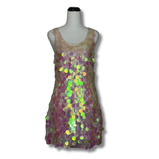 Disco Sequin Mini Dress