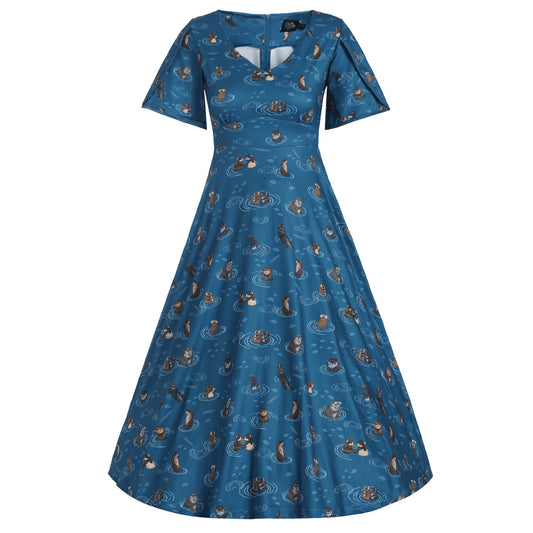 Janice Otter Print Dress