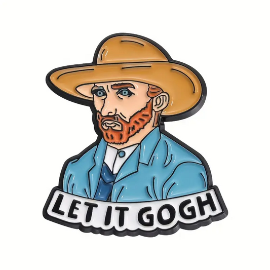 Let it Gogh Cowboy Lapel Pin