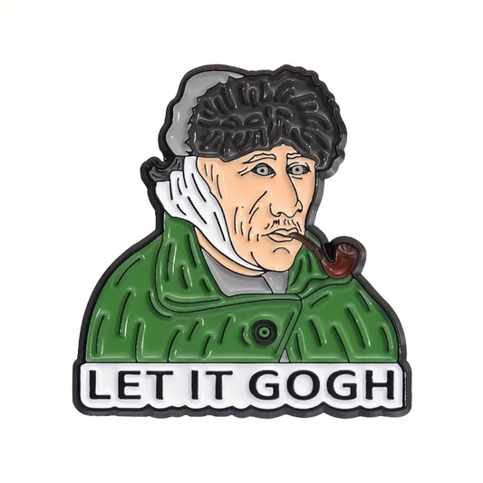 Let it Gogh, Man Lapel Pin