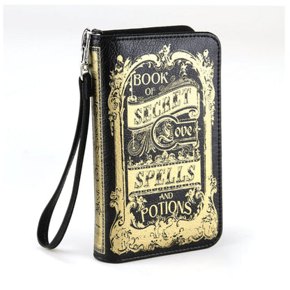 Book of Secret Spells & Potions Wallet