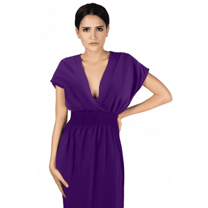 Mia Suri Long Purple Maxi Dress