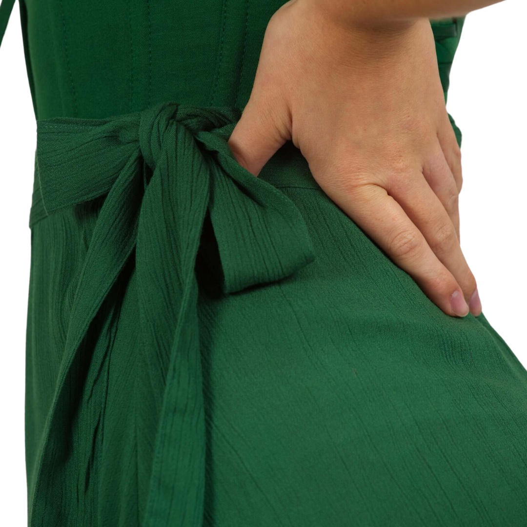 Agapanthus Asymmetrical Wrap Skirt