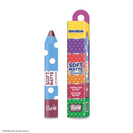 Rude Cosmetics Mentos Soft Matte Lip Crayon in Dark Cherry