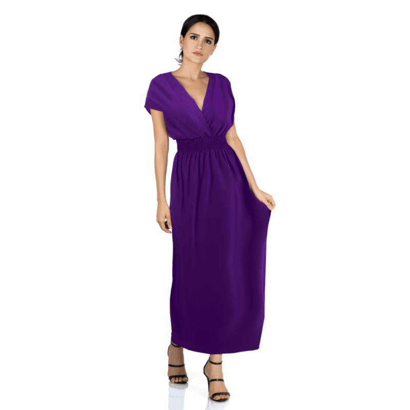 Mia Suri Long Purple Maxi Dress