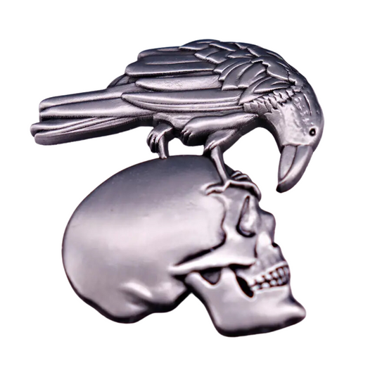Quoth the Raven 'Nevermore' Lapel Pin