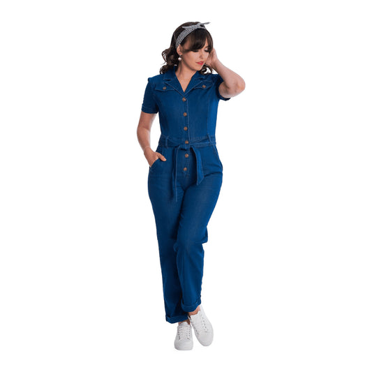 Banned Retro Cadillac Queen Jumpsuit