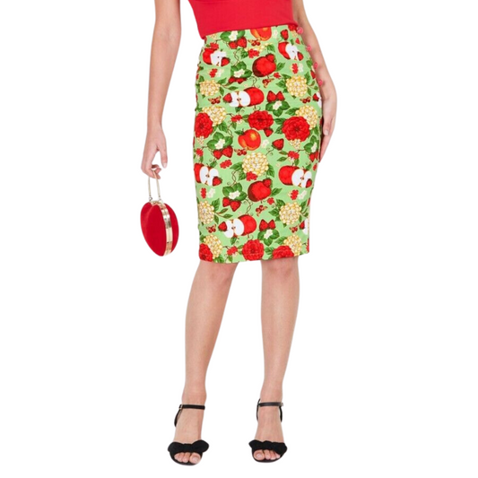 Apple Pippin Pencil Skirt