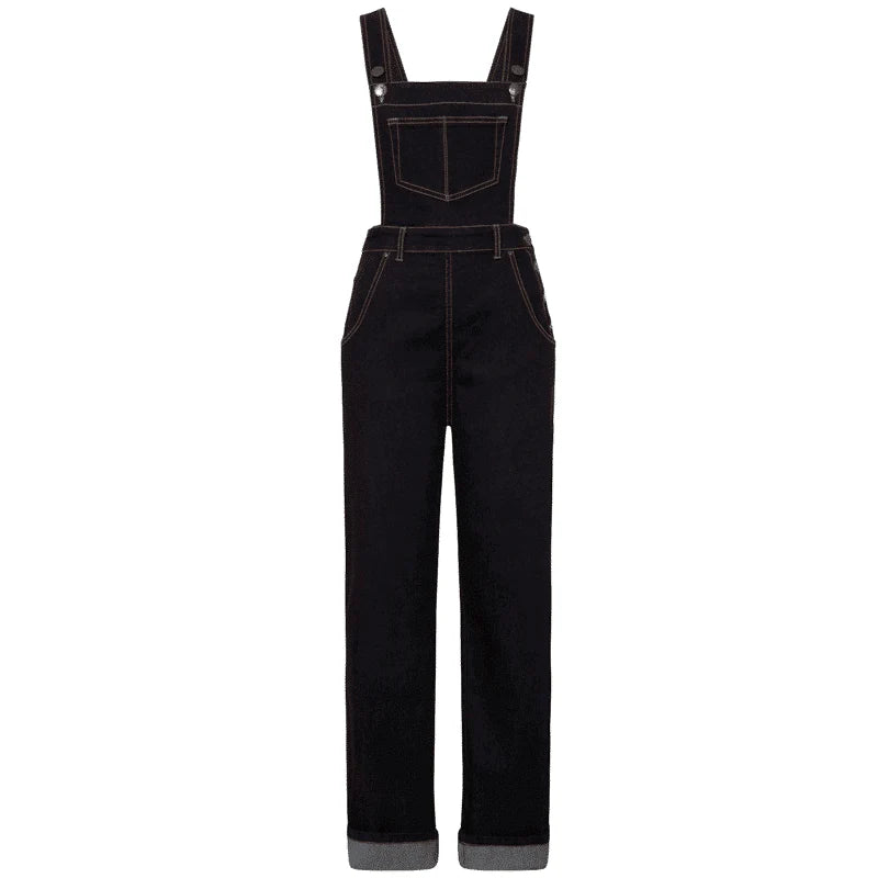 Elly Mae Dungarees - S