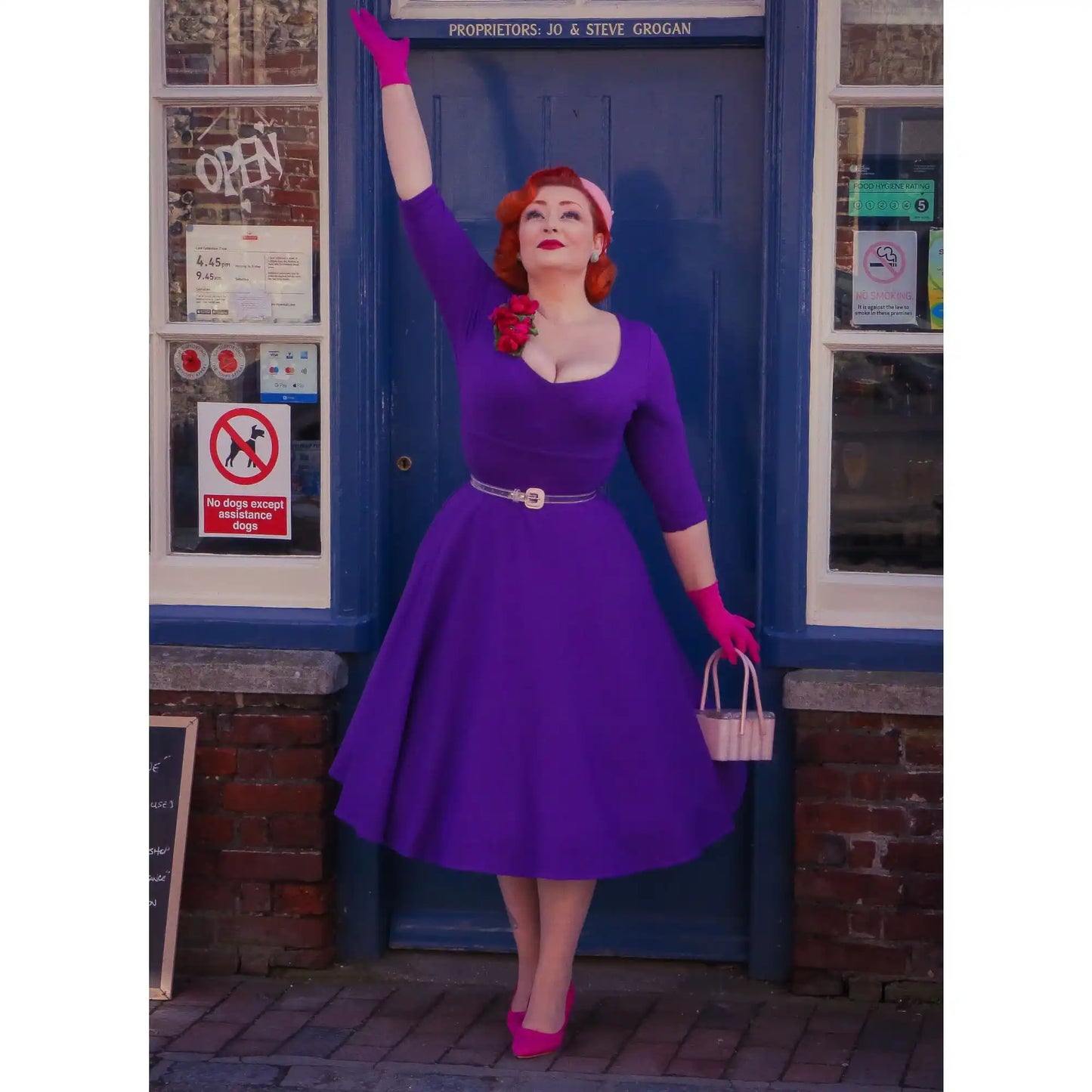 Scarlette Purple Dress