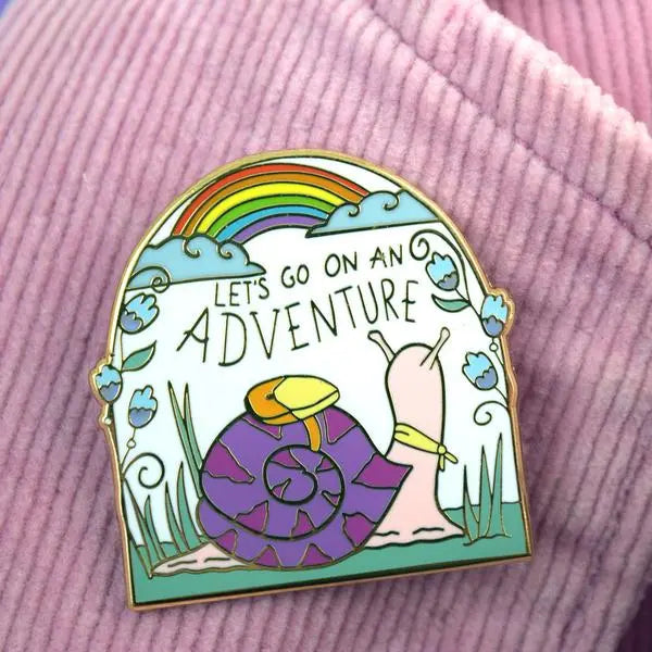 Let’s Go On An Adventure Lapel Pin