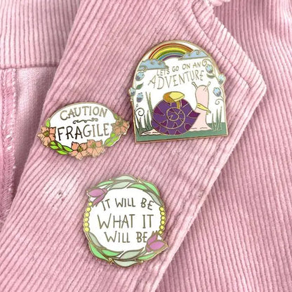 Let’s Go On An Adventure Lapel Pin