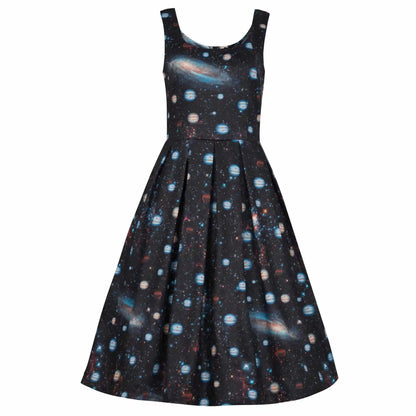 Amanda Space Print Dress
